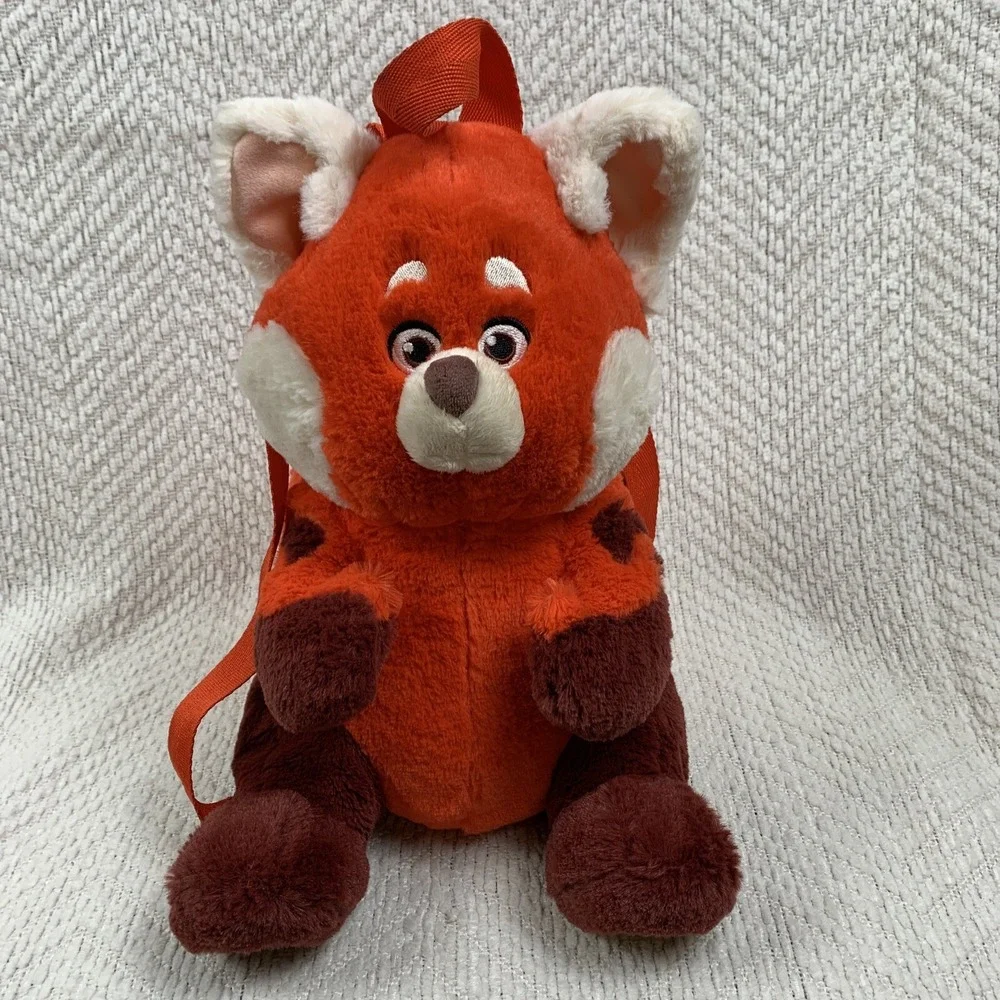 Turning Red Mei‎ Panda Plush Backpack Bag Disney Pixar 12